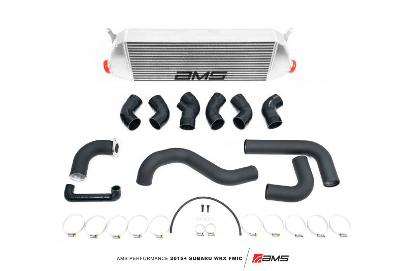 AMS Performance 2015+ Subaru WRX FA20 Front Mount Intercooler Kit w/o Bumper Beam AMS.36.09.0001-6