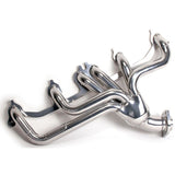 Jeep Cherokee Wrangler 4.0 1-1/2 Shorty Exhaust Header Polished Silver Ceramic 91-99