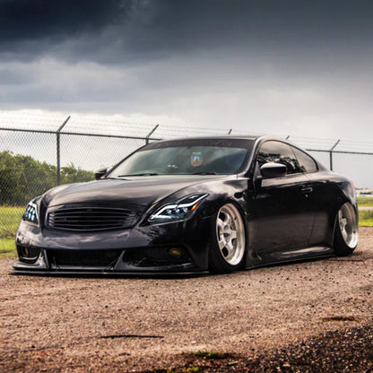 NTXGlow GT-R Style Headlights (2008-2013 Infiniti G37 Coupe)