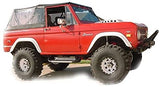 Simulated Bead Lock Hubcap Rings - 16" Red