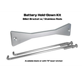ZSPEC Battery Hold Down/Bracket for Datsun Z/ZX Cars, Billet w/ Stainless Hardware