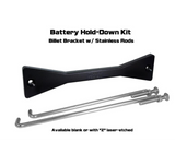 ZSPEC Battery Hold Down/Bracket for Datsun Z/ZX Cars, Billet w/ Stainless Hardware