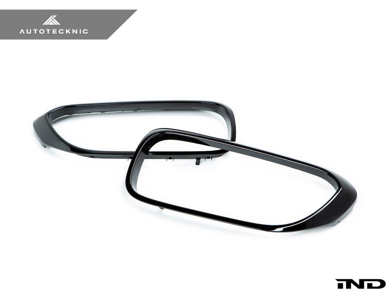 AutoTecknic Gloss Black Front Grille Surround Set - F90 M5