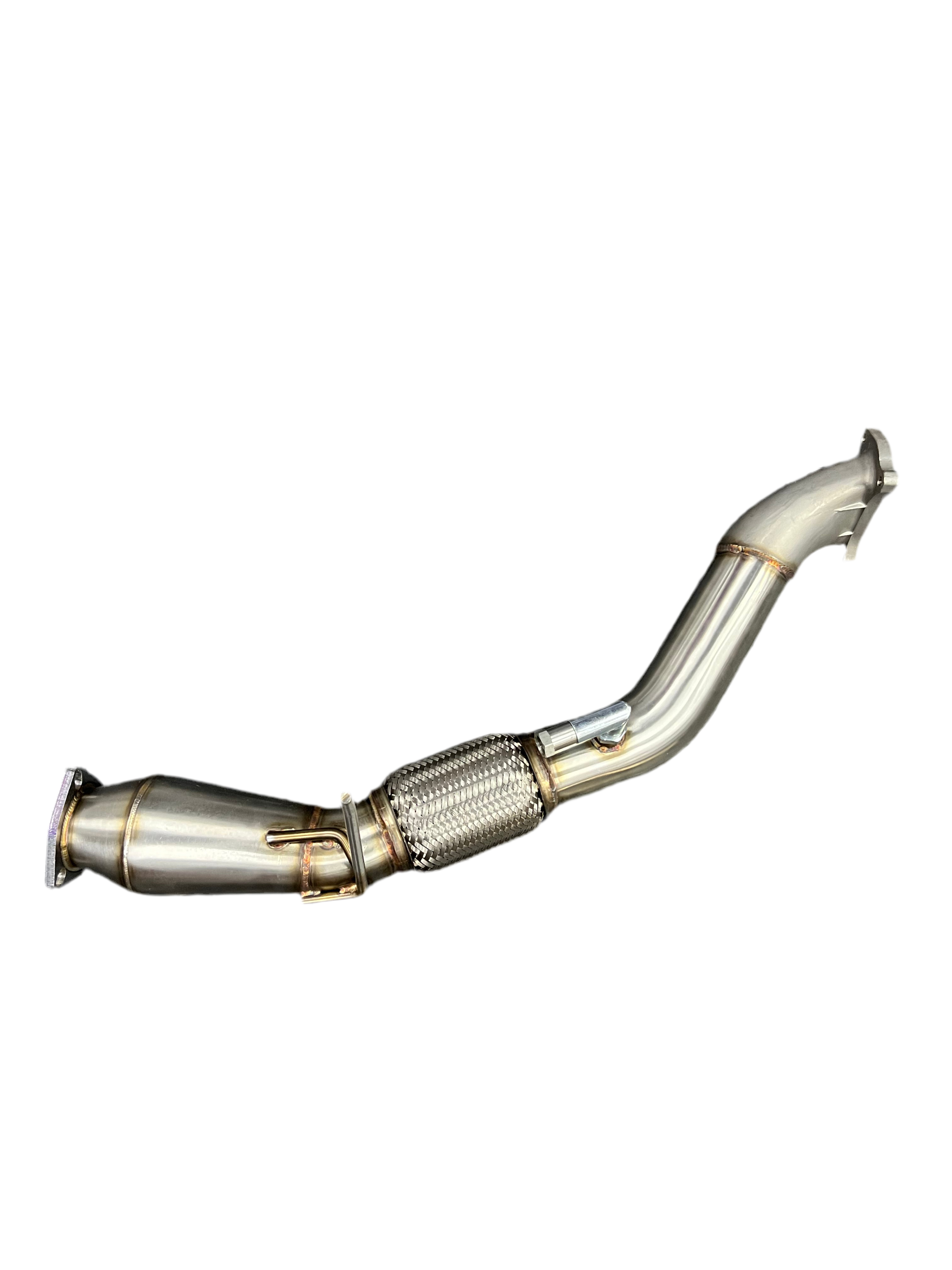 SPDZ1 K Series Megaphone Header Downpipe 12-15 Civic Si FG & 13-15 Acura ILX Cast Bellmouth