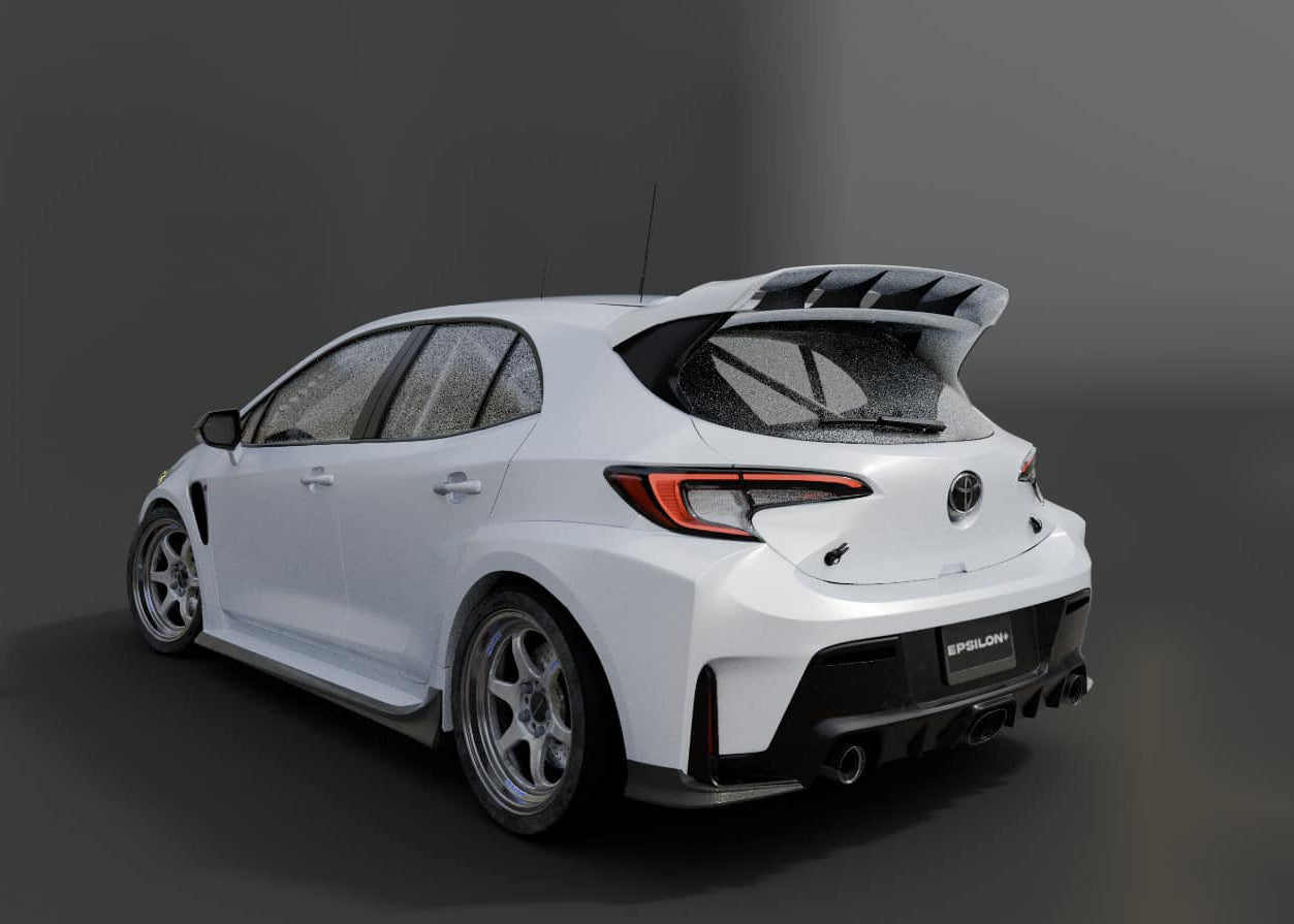 WRC Wing Strakes V2 – TOYOTA GR COROLLA (E210, 2023+)