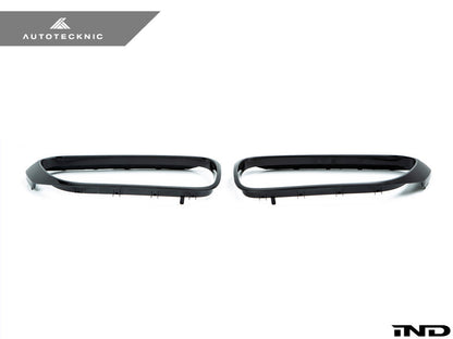 AutoTecknic Gloss Black Front Grille Surround Set - F90 M5