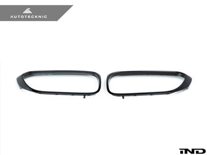 AutoTecknic Gloss Black Front Grille Surround Set - F90 M5