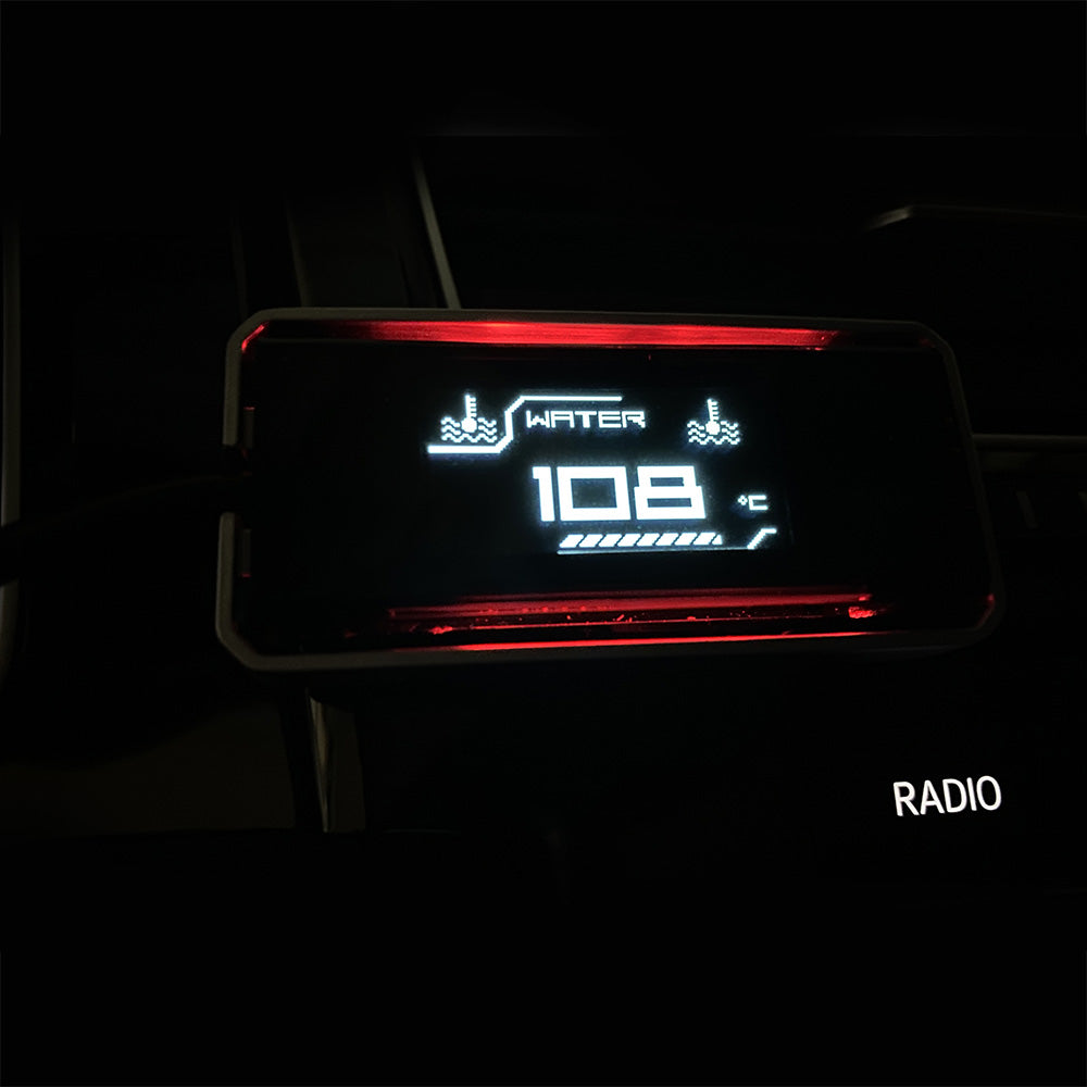 Shadow D-METER-2 Multi OBD2 Display Gauge