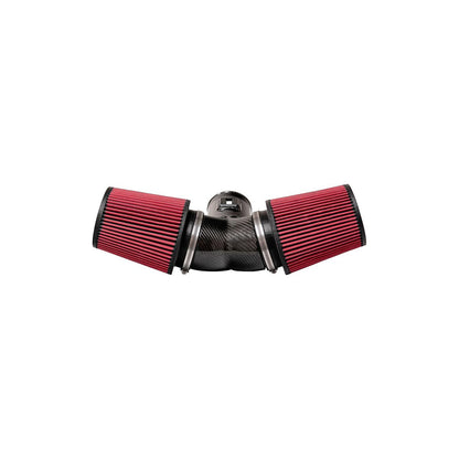 Black / Carbon Fiber Air Intake | 2020-24 Corvette C8 (44003D)