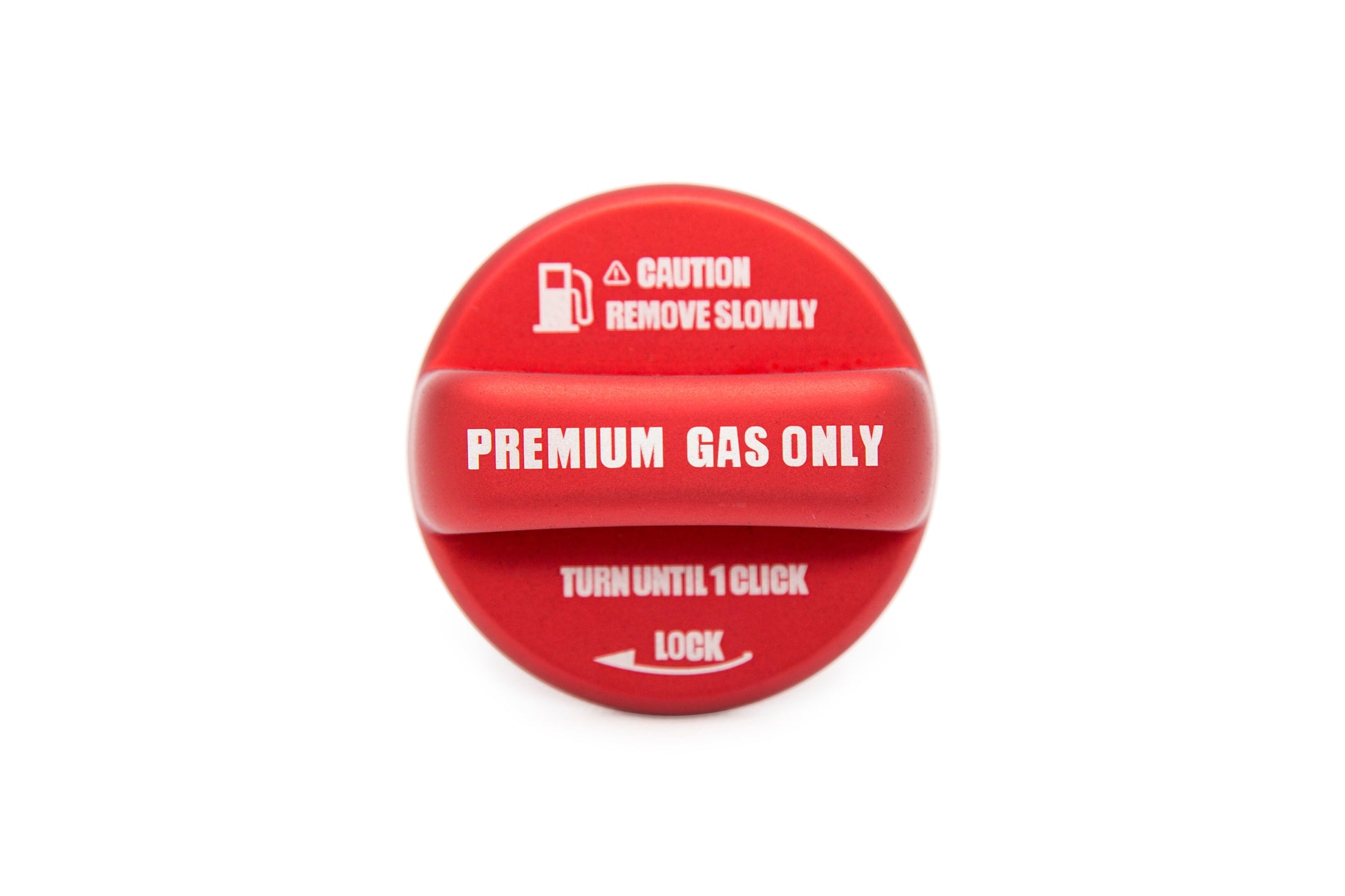 OLM Anodized Red Fuel Cap Cover - 15+ WRX / STI, 13+ FT86, 13+ Crosstrek, 14+ Forester, 12+ Impreza,