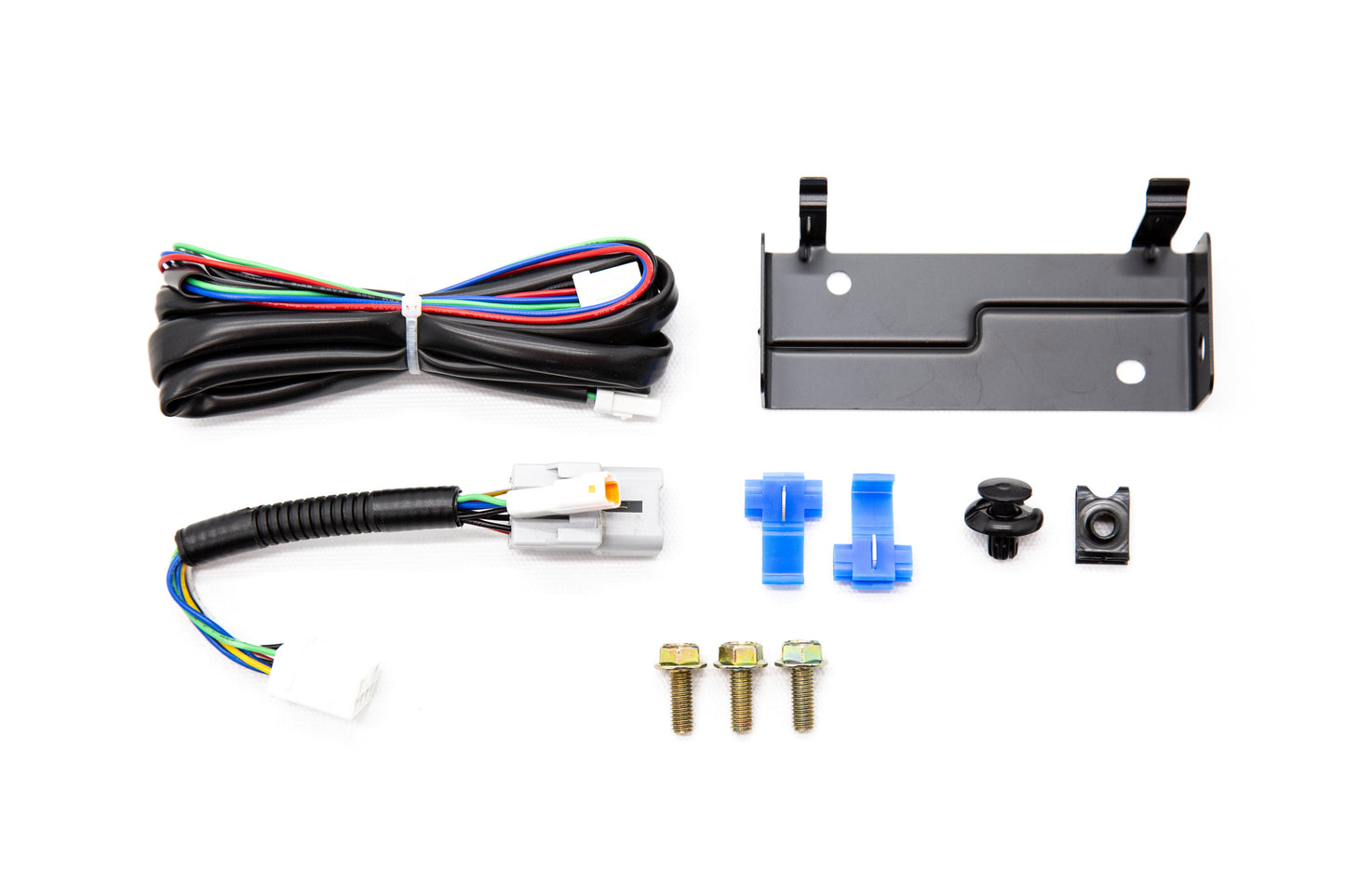 OLM NB+R F1 Rear Brake Light (Smoke Lens, Gloss Black Base, White Bar) - 15+ WRX / STI