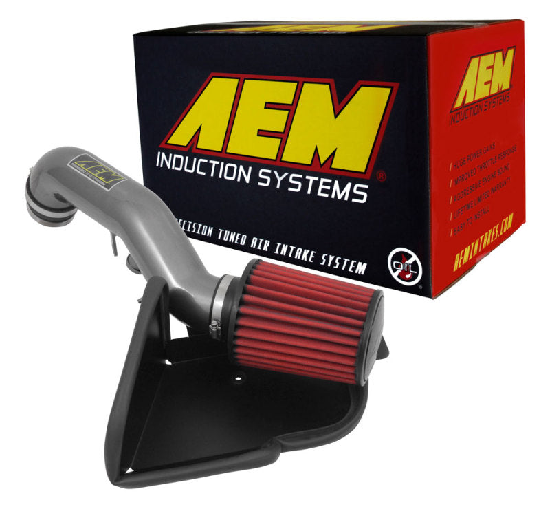 AEM Induction AEM Cold 2015-2016 Audi A3 L4-2.0L F/I Silver Cold Air Intake 21-802C