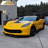 Corvette C7 Stage 2 Carbon Flash Front Splitter W/O Side Winglets