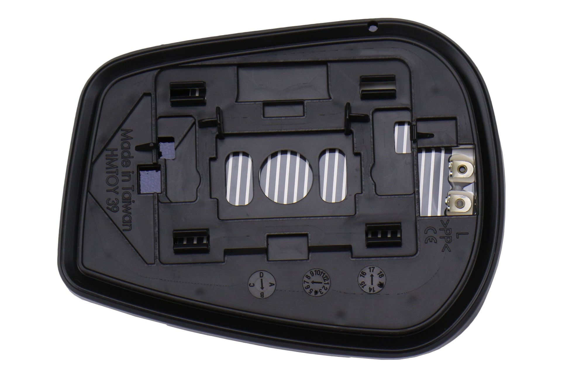 OLM Wide Angle Convex Mirrors (Blue/Heated) - 2013+ FT86