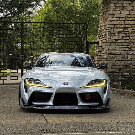 Toyota Supra MKV A90/A91 AG Style Carbon Fiber Front Lip | Palenon Performance