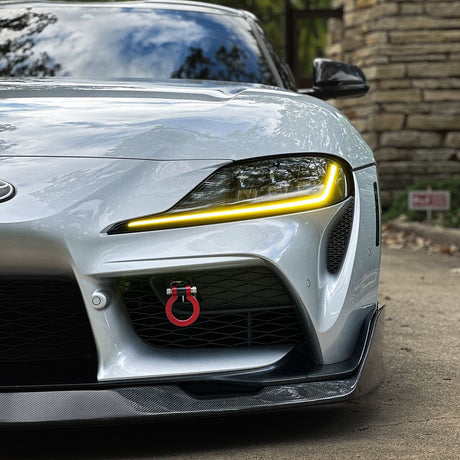 Toyota Supra MKV A90/A91 AG Style Carbon Fiber Front Lip | Palenon Performance