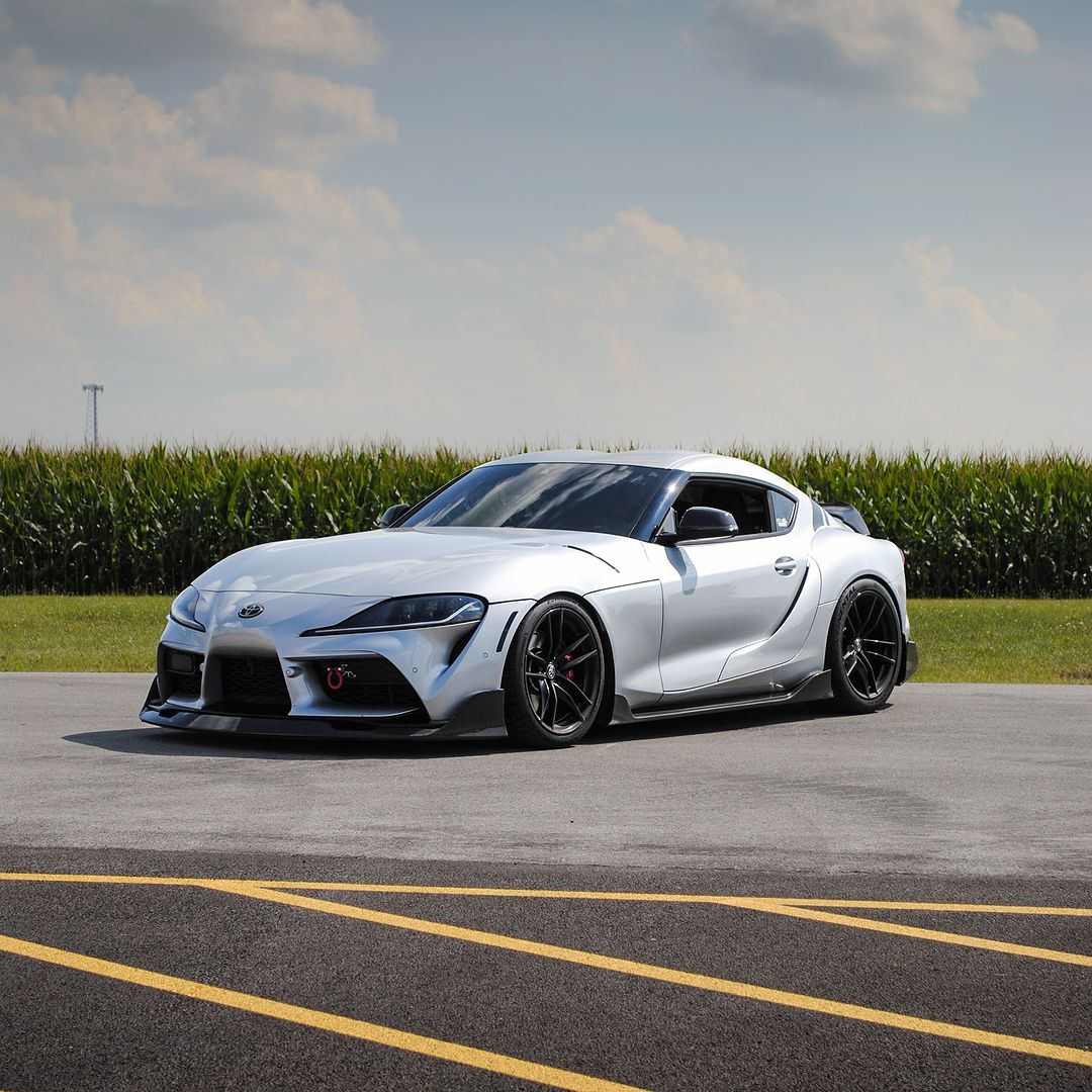Carbon Fiber Supra AG Style Front Lip - MKV A90/A91