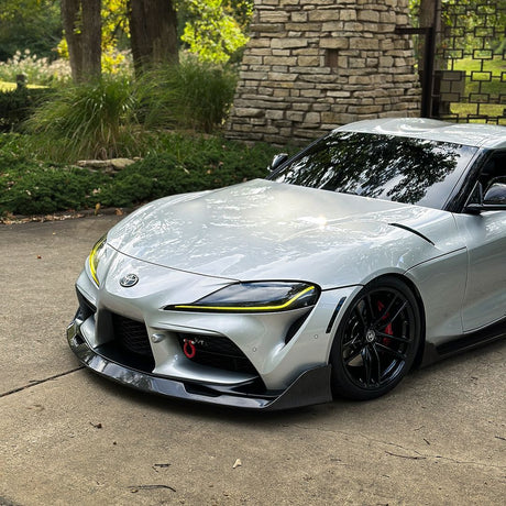 Toyota Supra MKV A90/A91 AG Style Carbon Fiber Front Lip | Palenon Performance