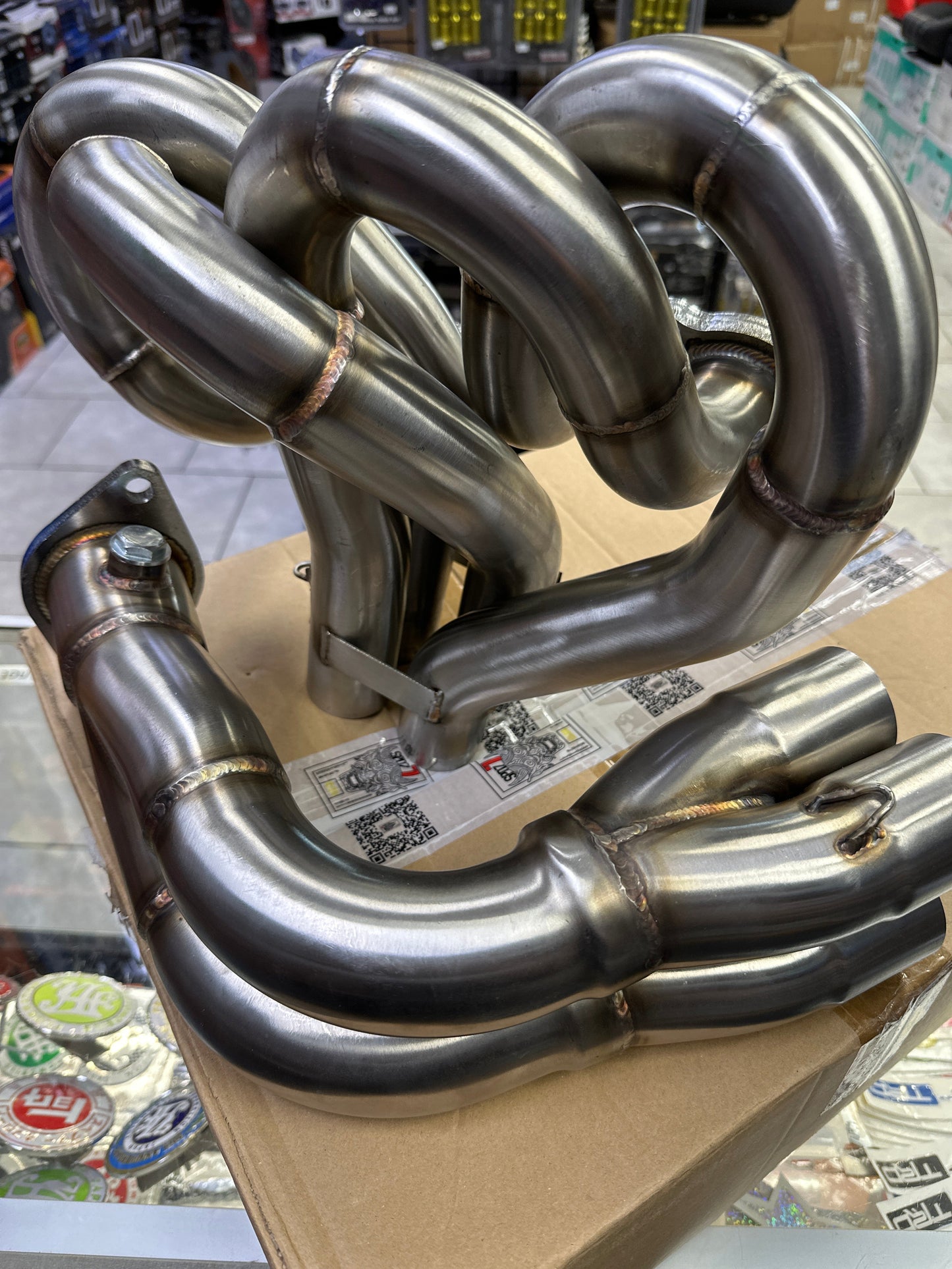 SPDZ1 K Series K20 K24 RH Race K-Swap 4-2-1 Ramhorn Header