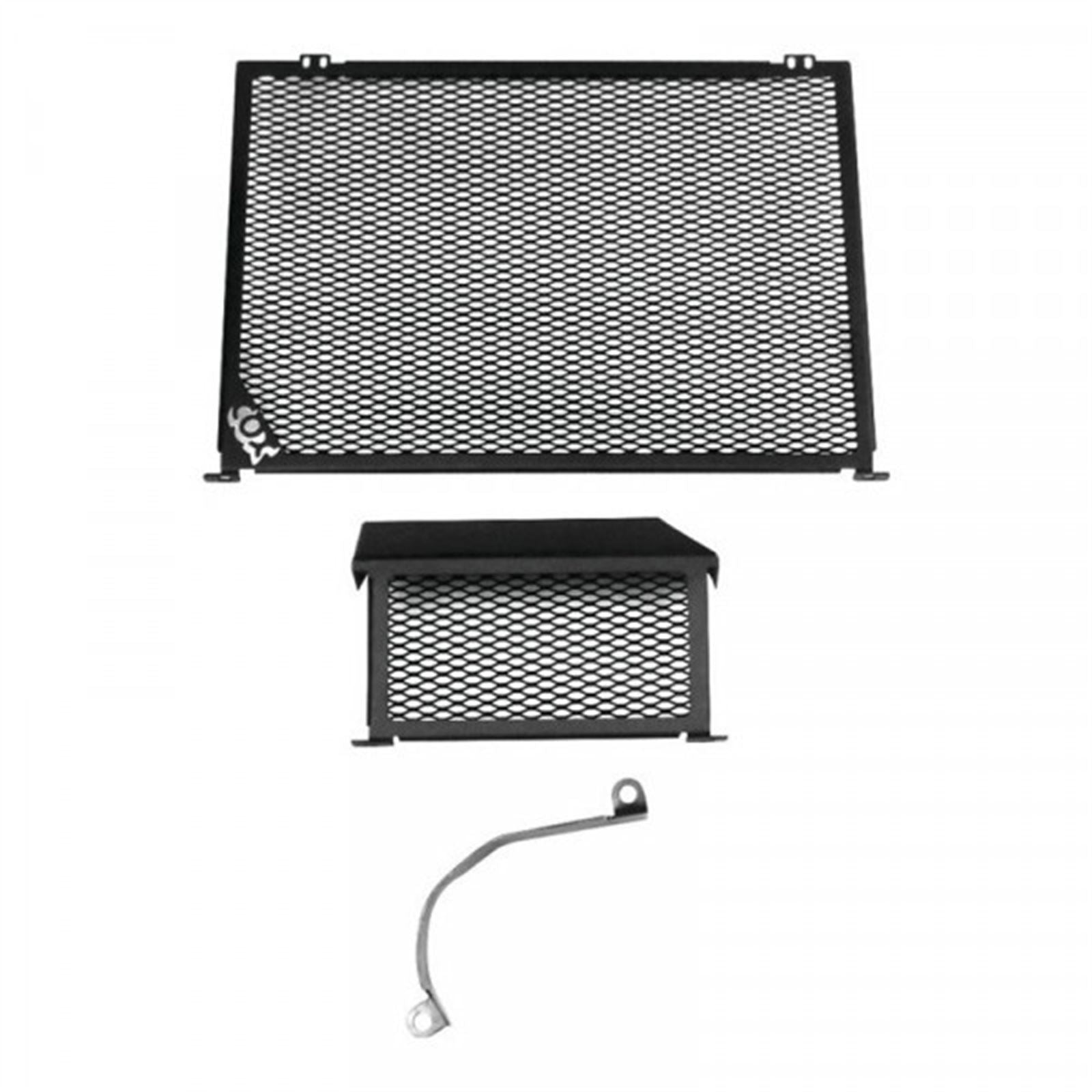 Cox Racing Group Radiator Guard Set - Black for Ducati Hypermotard 939 '16-18