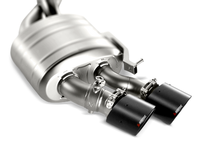 Akrapovic 13-17 Audi S6 Avant/Limousine (C7) Evolution Line Cat Back (Titanium) w/ Carbon Tips S-AU/TI/6H