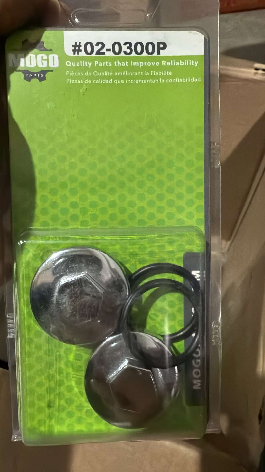 MOGO PARTS VALVE CAP PACK (2 CAPS) (02-0300P)