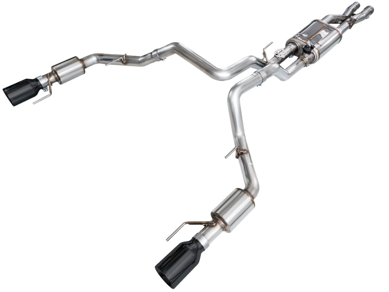 AWE Tuning AWE Gen 3 Raptor R SwitchPath Exhaust - Diamond Black Tips 3025-33852