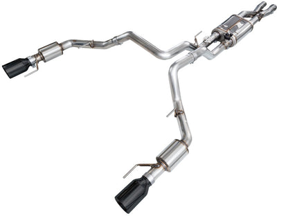 AWE Tuning AWE Gen 3 Raptor R SwitchPath Exhaust - Diamond Black Tips 3025-33852