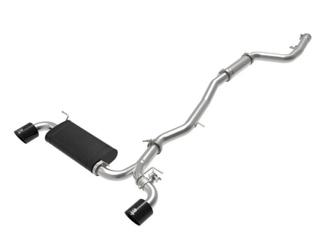 Takeda 3' to 2-1/2" 304 Stainless Steel Catback Exhaust System Toyota GR Supra A90 L6-3.0L t 2020-2024