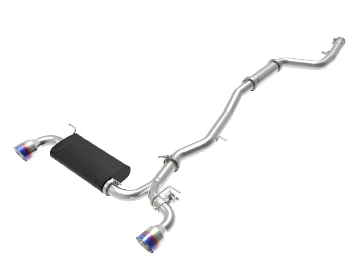 Takeda 3' to 2-1/2" 304 Stainless Steel Catback Exhaust System Toyota GR Supra A90 L6-3.0L t 2020-2024