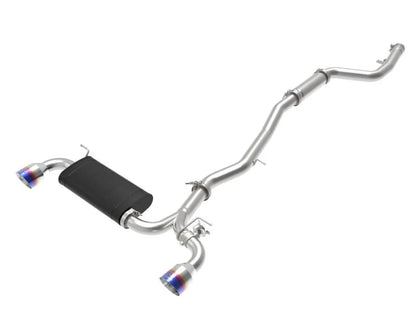 Takeda 3' to 2-1/2" 304 Stainless Steel Catback Exhaust System Toyota GR Supra A90 L6-3.0L t 2020-2024