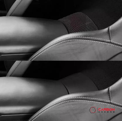 C7 Corvette 2014-2019 Rear Center Console Carbon Fiber Overlay