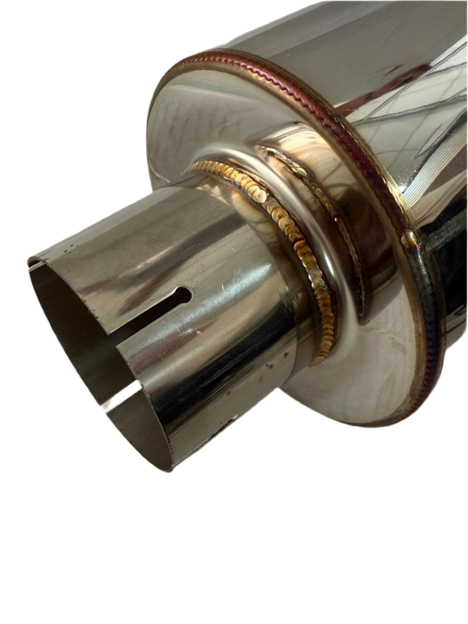 SPDZ1 LTR Race Muffler - 3" Inlet 4” Outlet