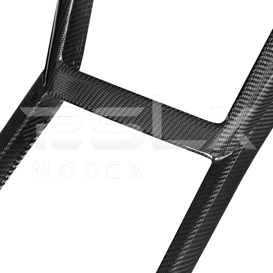 2024-Up Tesla Model 3 Carbon Fiber Interior Console Frame