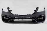 2018-2020 Mercedes Benz (W222) Facelift S-Class to S63 AMG Style Front Bumper Conversion Kit
