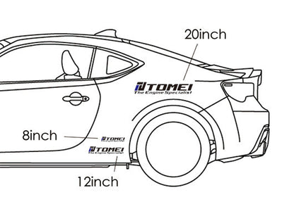 Tomei Sticker The Engine Specialist Die Cut