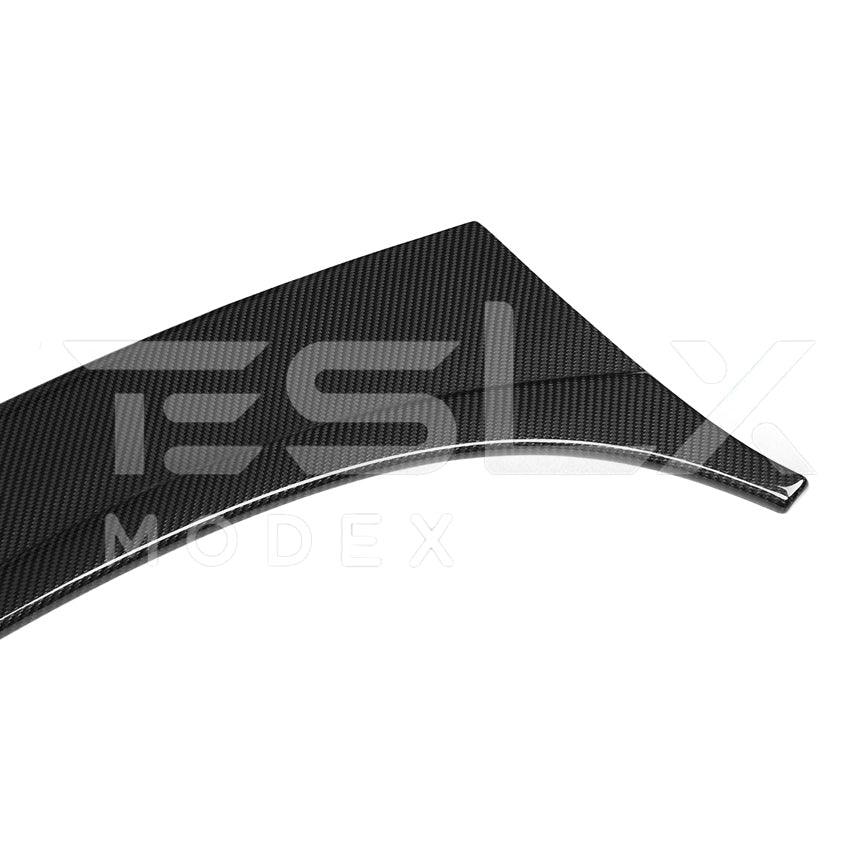 2017-Up Tesla Model 3 & Y Carbon Fiber Interior Instrument Trim