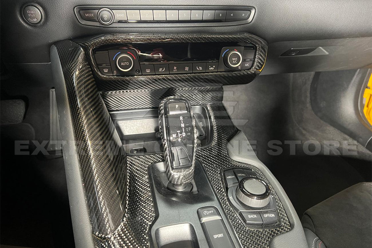 2020-Up Toyota Supra Center Console AC Switch Panel Cover