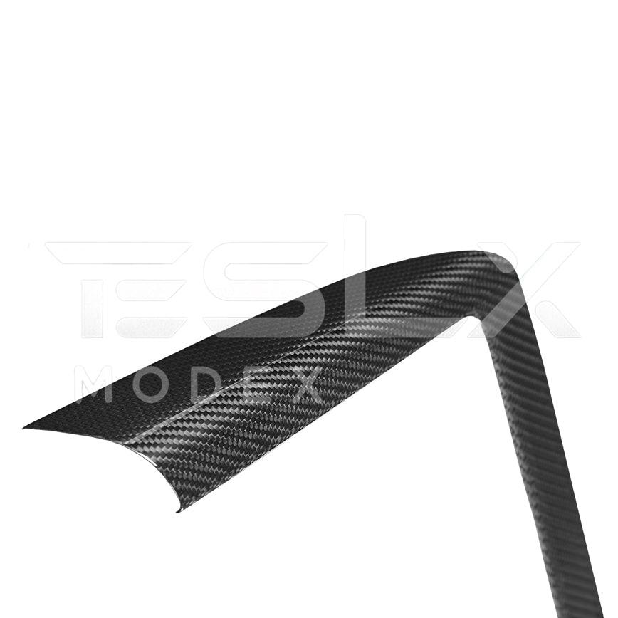 2024-Up Tesla Model 3 Carbon Fiber Interior Center Console Frame
