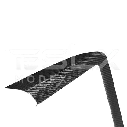 2024-Up Tesla Model 3 Carbon Fiber Interior Center Console Frame