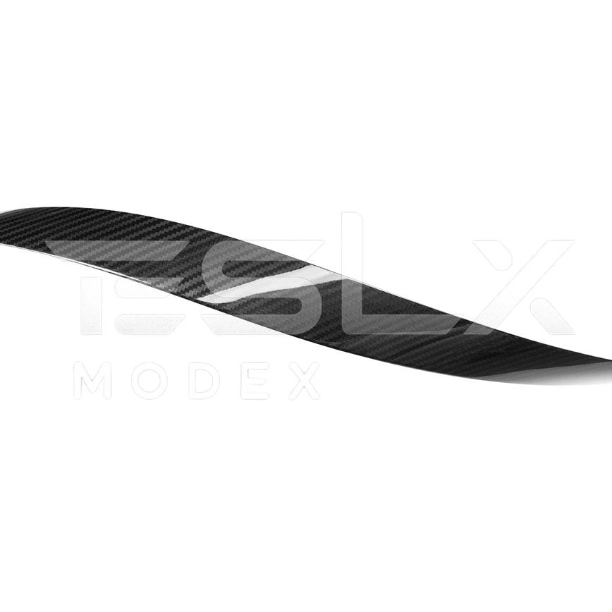 2024-Up Tesla Model 3 Carbon Fiber Interior Front Center AirOutlet Frame Cover