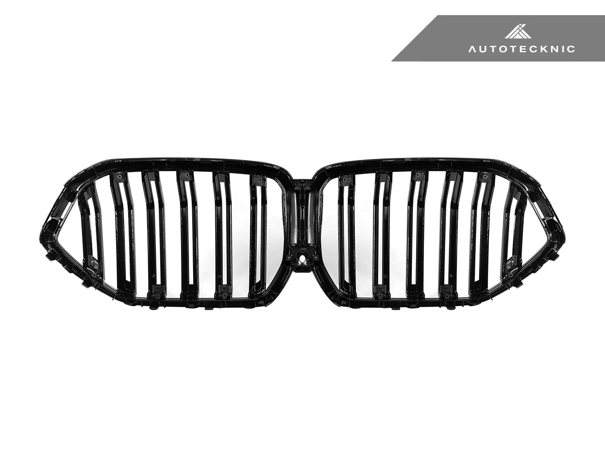 AutoTecknic Dual-Slats Gloss Black Front Grille - G06 X6 LCI