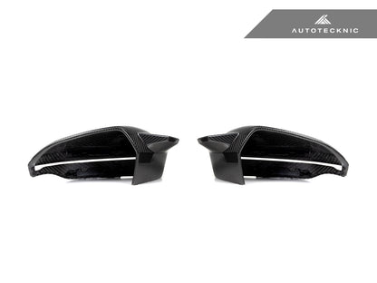 AutoTecknic M-Inspired Dry Carbon Mirror Cap Set - G60 5-Series | G70 7-Series