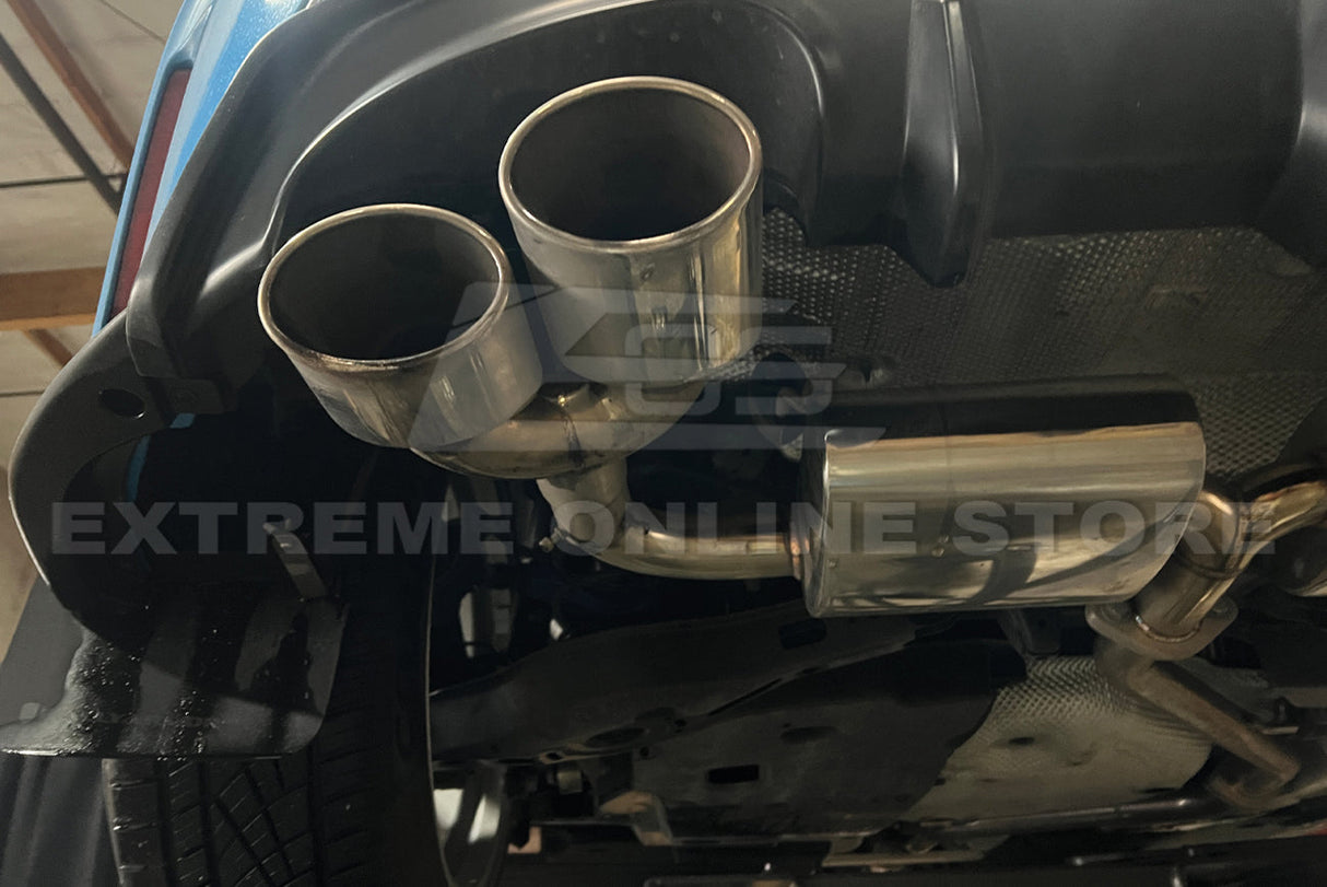 2019-Present Toyota Corolla Hatchback Quad Tips Cat Back Exhaust