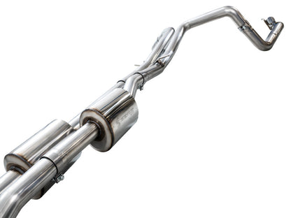 AWE Tuning AWE 4th Gen GM 1500 6.2L Catback Split Rear Exit (w/ Bumper Cutouts) - OE Tips 3015-31202