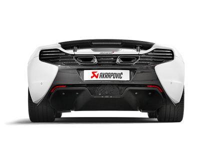 Akrapovic 14-17 McLaren 650S/650S Spyder Slip-On Line (Titanium) w/ Carbon Tips S-MC/TI/2