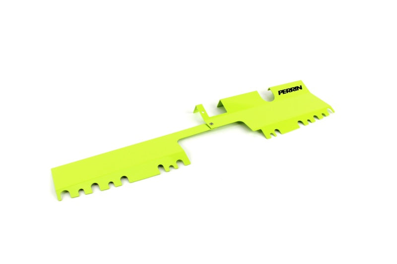 Perrin [15-21 WRX/STI] Radiator Shroud With OEM Intake Scoop - Neon Yellow | PSP-ENG-512-4NY