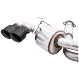 AWE Tuning 2020 Chevrolet Corvette (C8) Touring Edition Exhaust - Quad Diamond Black Tips