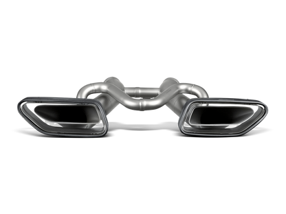 Akrapovic 14-17 McLaren 650S/650S Spyder Slip-On Line (Titanium) w/ Carbon Tips S-MC/TI/2