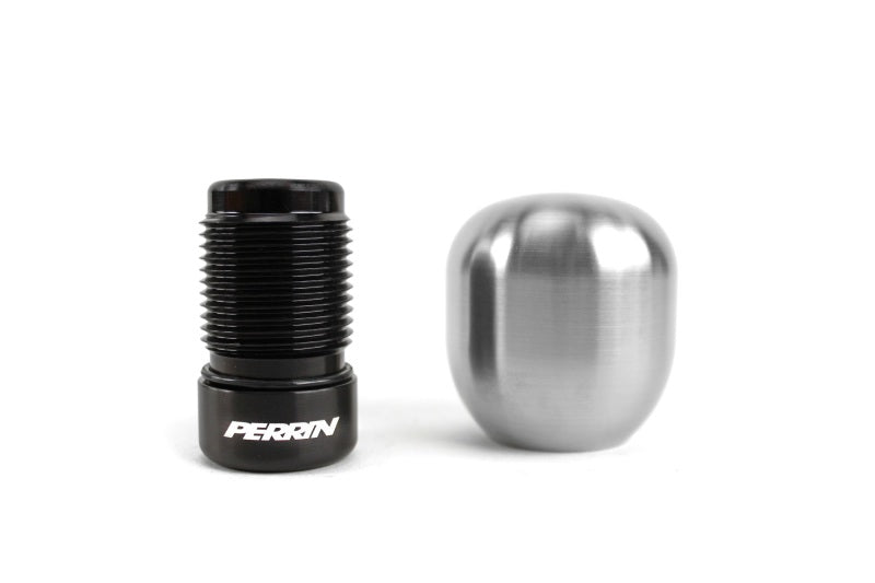 Perrin 2022 BRZ/GR86 w/ AT Transmission Weighted Barrel Stainless Steel 1.85" Shift Knob | PSP-INR-134-2